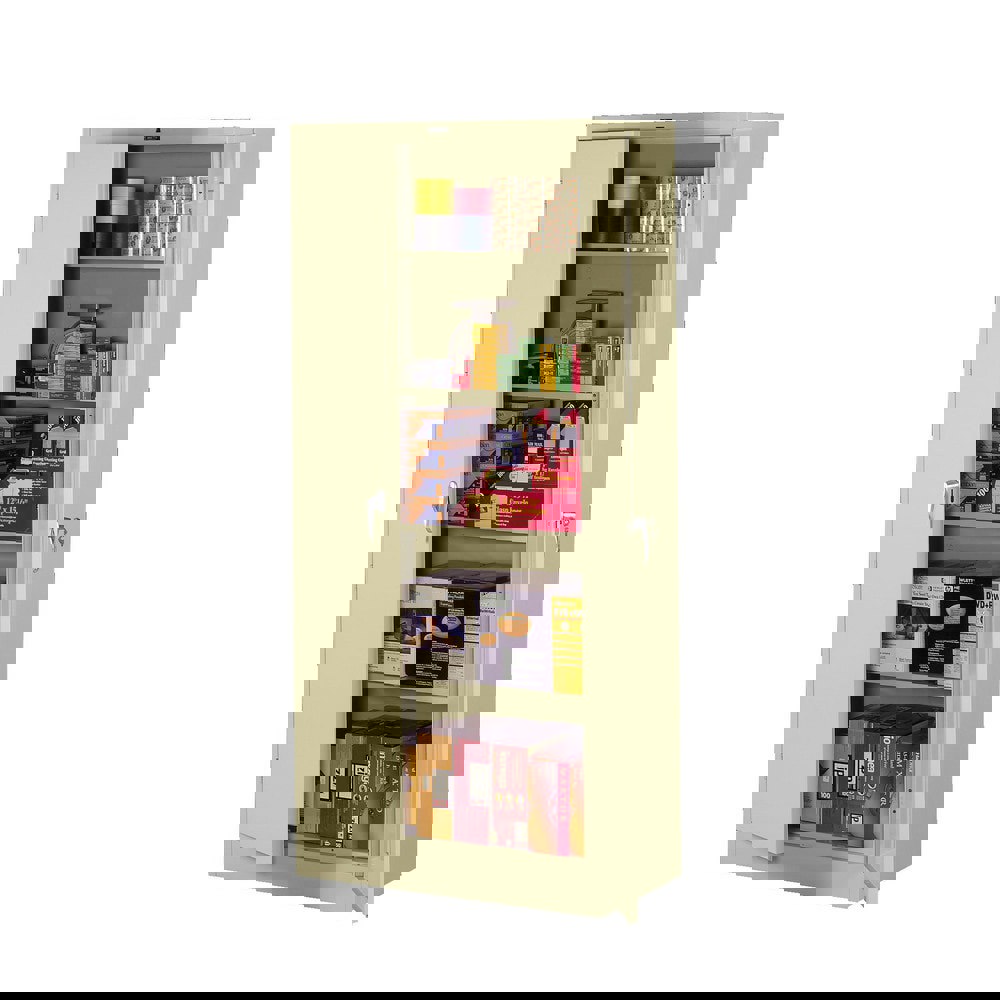 5 Shelf Locking Storage Cabinet